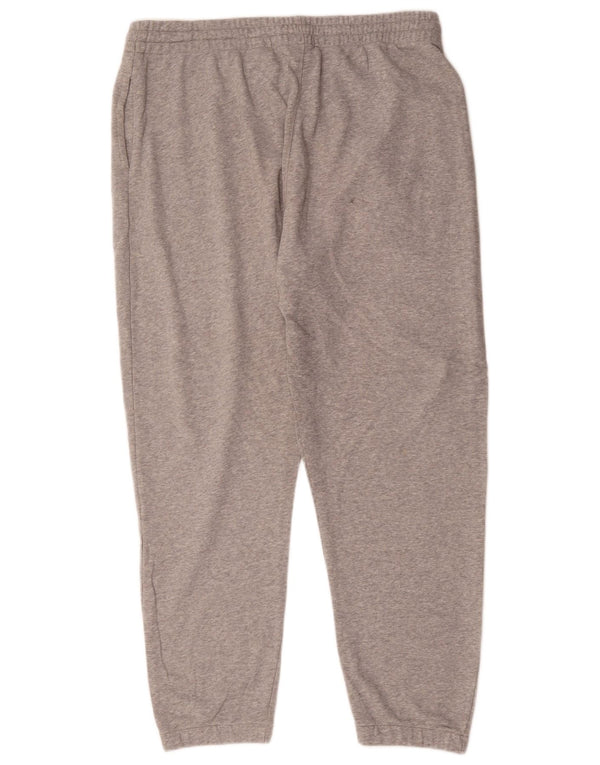 Reebok Herren-Trainingshose, Jogginghose, XL, grau gefleckte Baumwolle