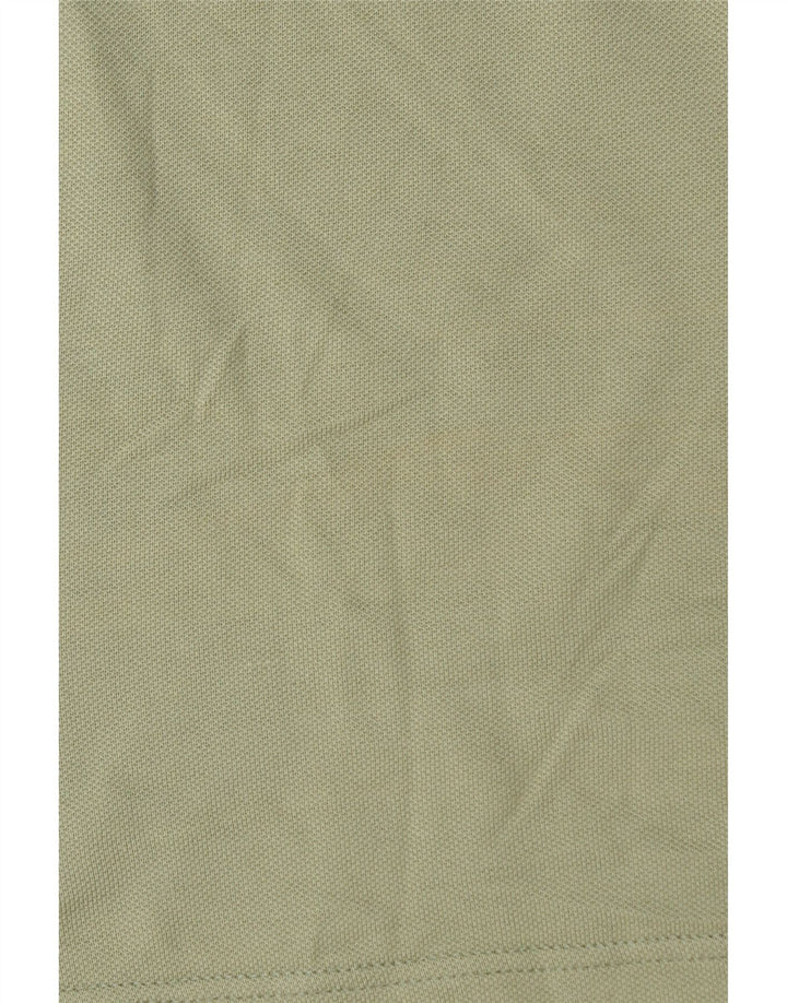 Sergio Tacchini Herren Poloshirt IT 48 Mittelgrüne Baumwolle