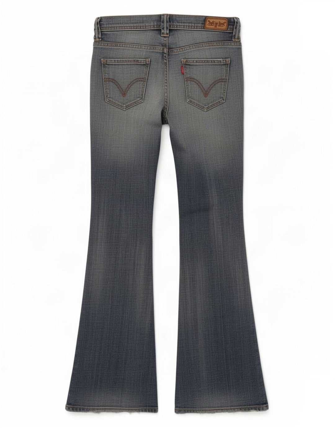 Levi's Damen Flare Flared Jeans W28 L31 Blaue Baumwolle