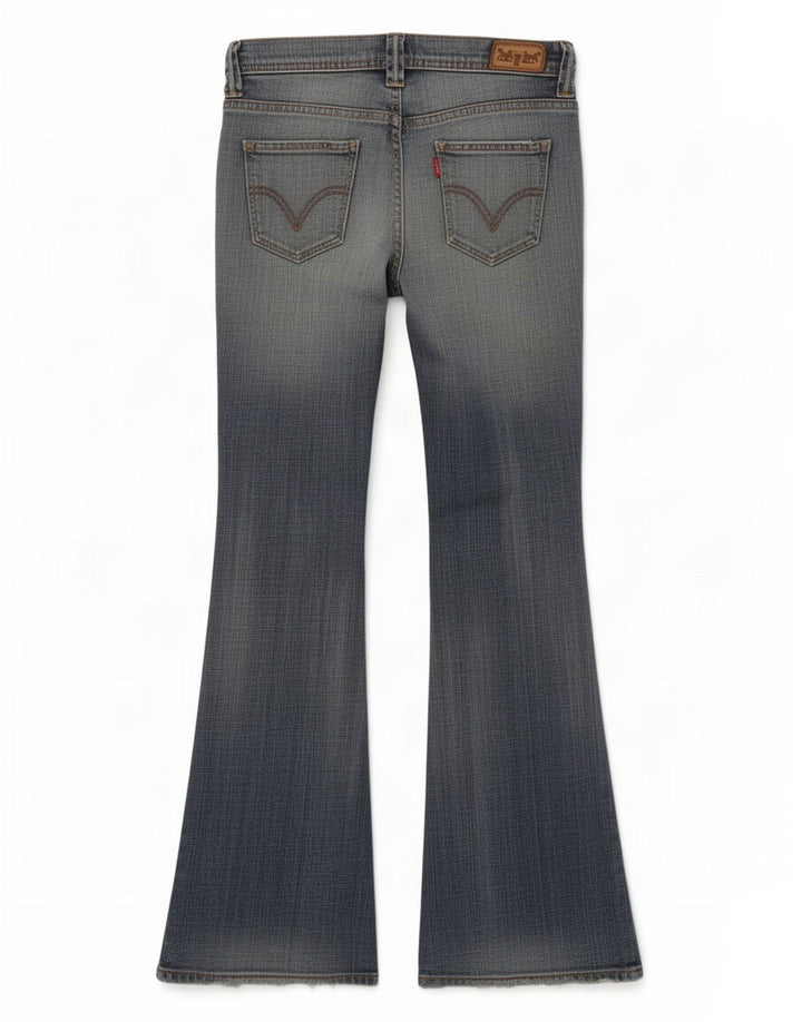 Levi's Damen Flare Flared Jeans W28 L31 Blaue Baumwolle