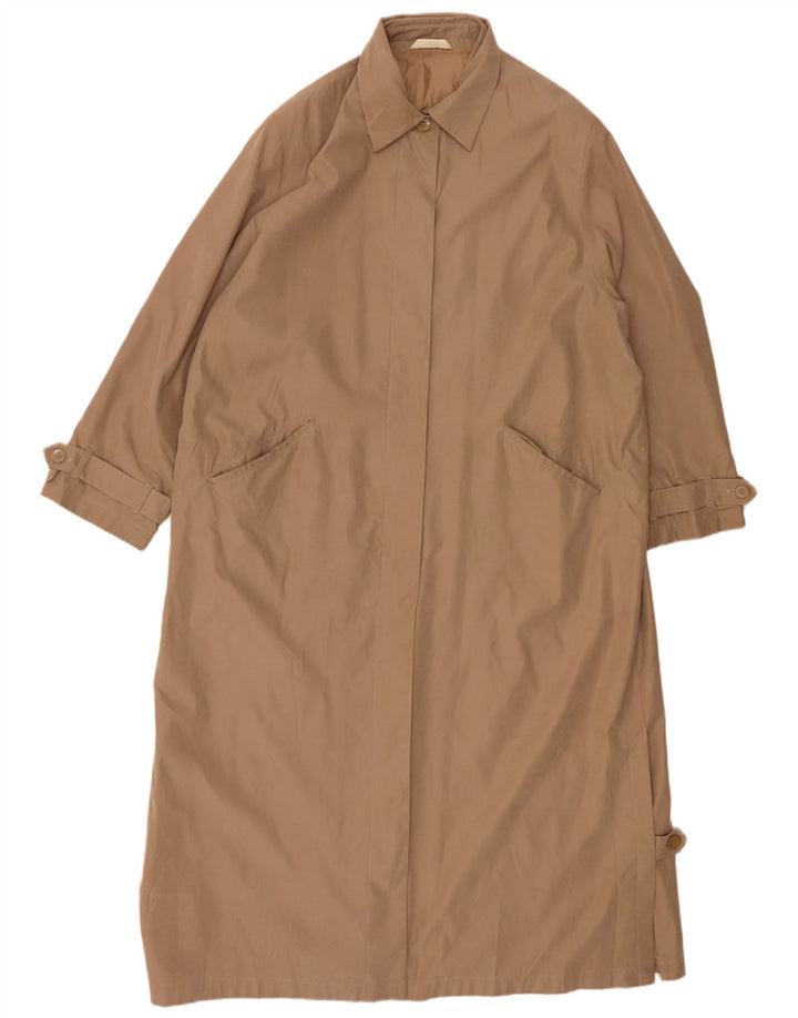 Marks & Spencer Damen Longline-Mantel UK 20 2XL Beige Polyester