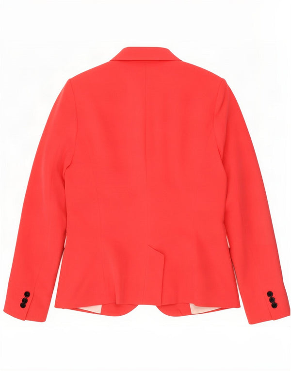Zara Damen 1-Knopf-Blazerjacke EU 42 Large Pink