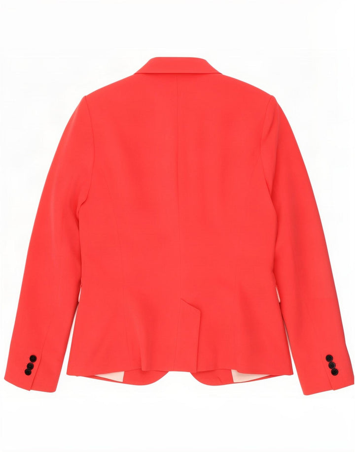 Zara Damen 1-Knopf-Blazerjacke EU 42 Large Pink
