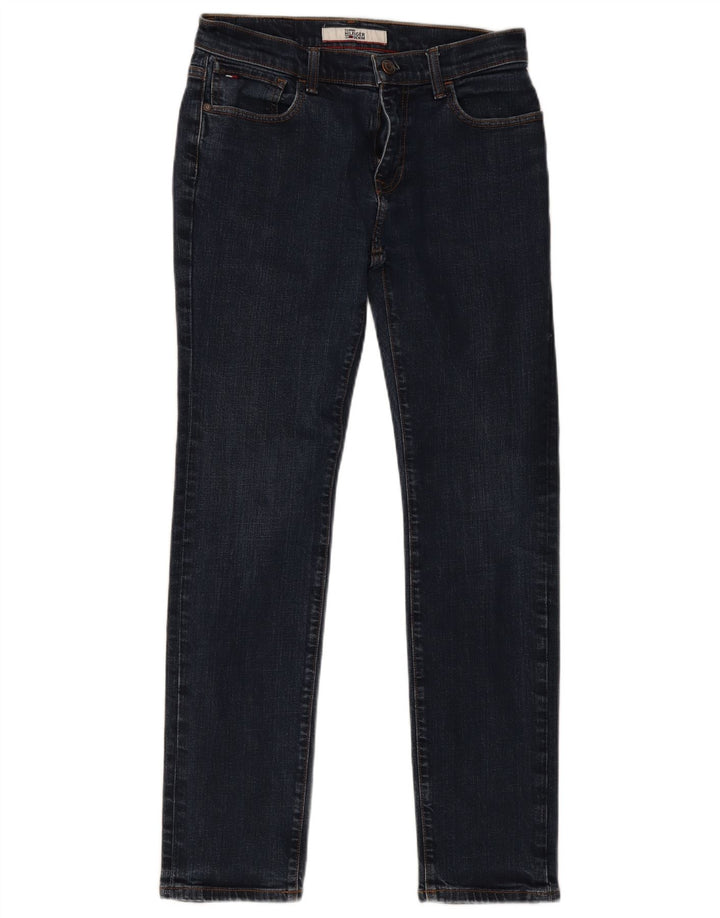 Tommy Hilfiger Herren Slim Jeans W30 L32 Blaue Baumwolle
