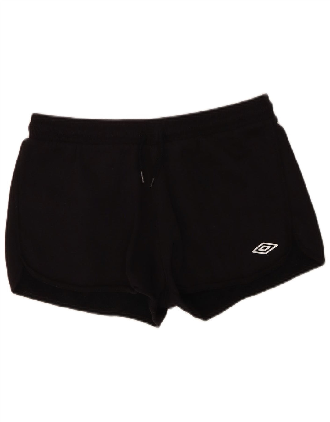 Umbro Damen Sportshorts UK 14 Mittelschwarze Baumwolle