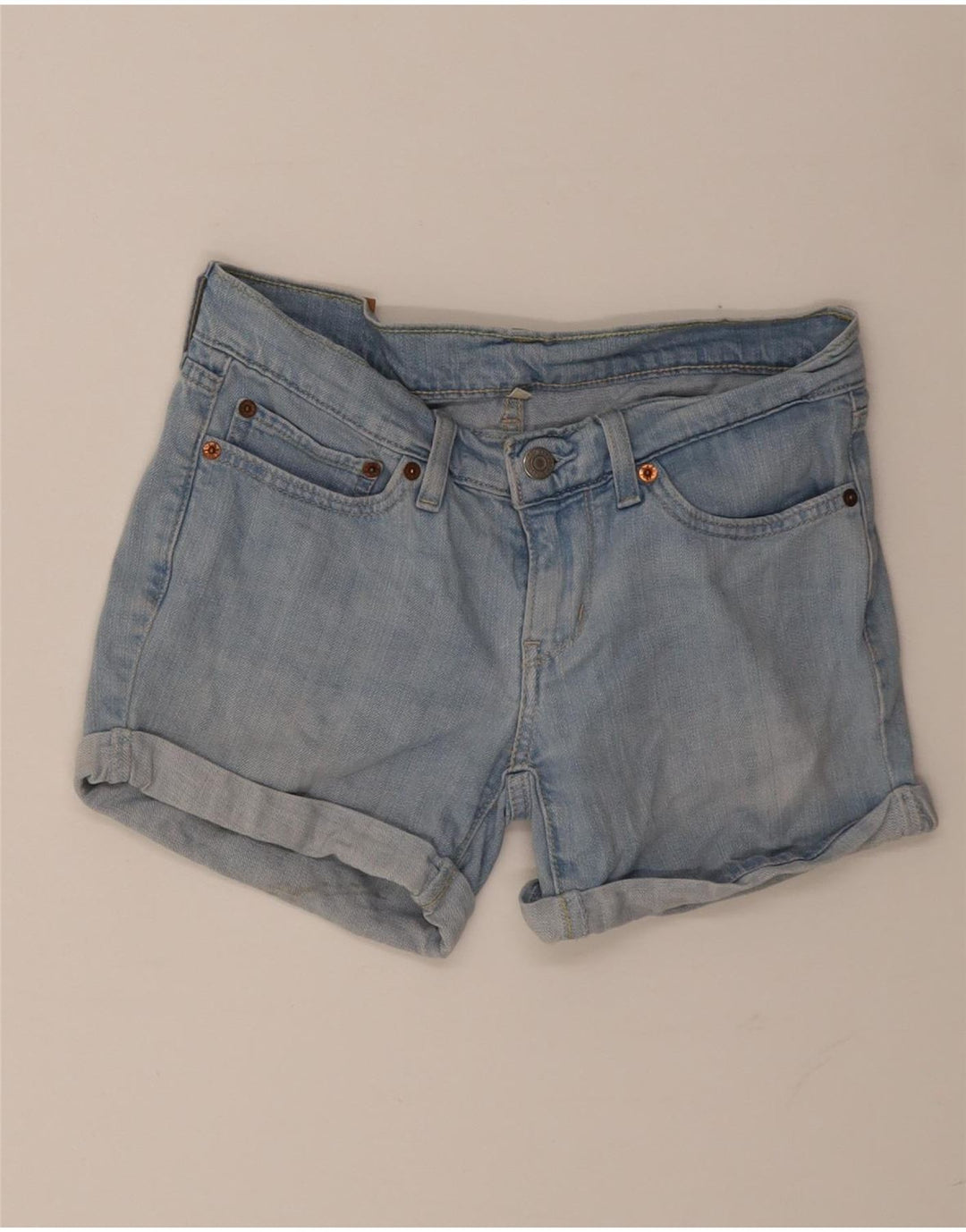 Levi's Damen Jeansshorts W24 XS Blau