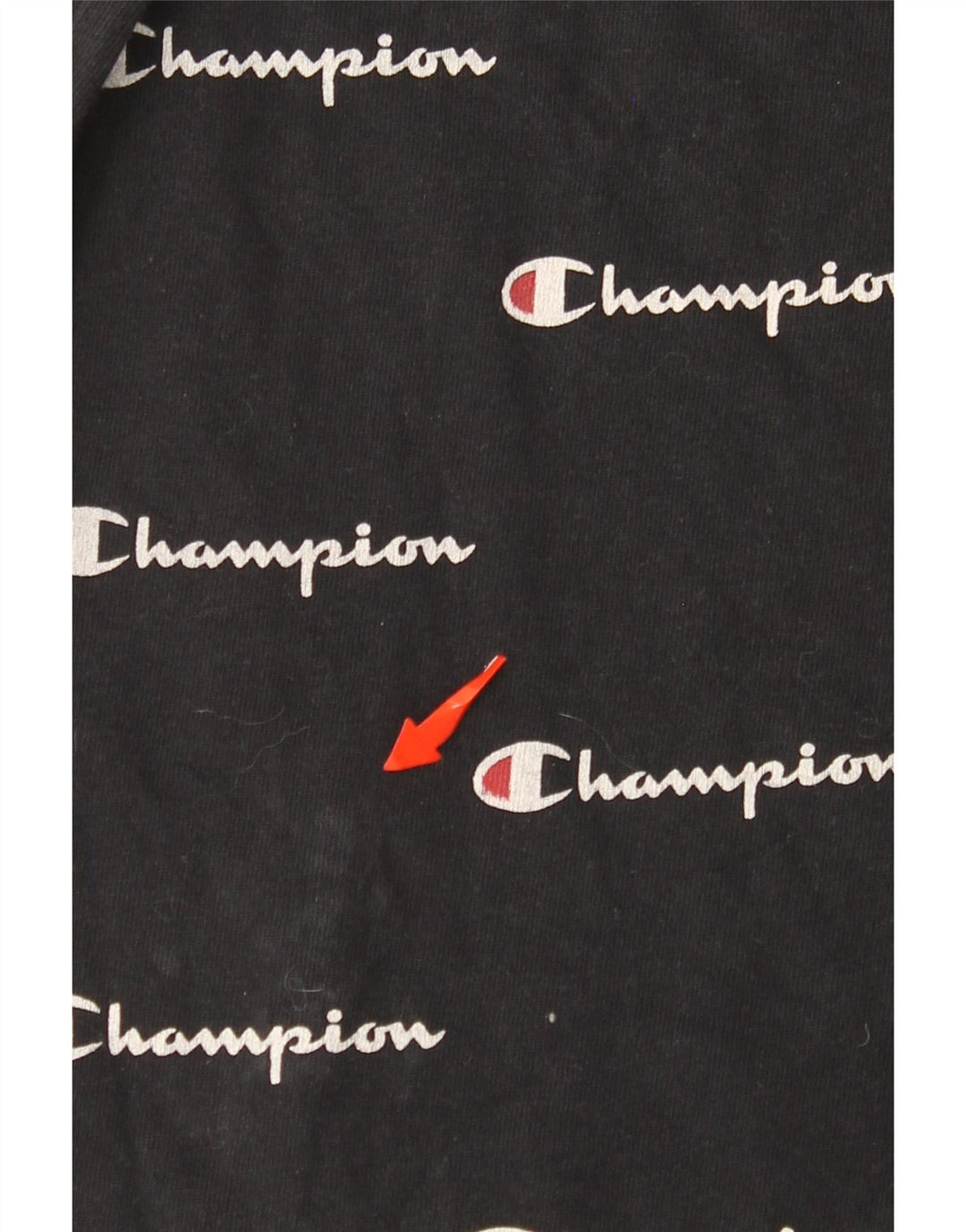 CHAMPION Herren Reverse Weave Graphic T-Shirt Top XL Schwarz