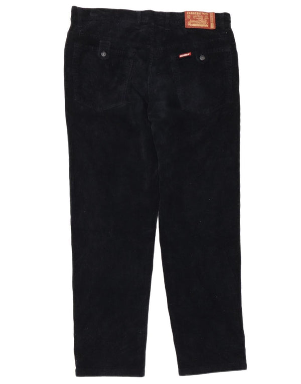 Carrera Herren 700 gerade Cordhose IT 52 XL W36 L30 Marineblau