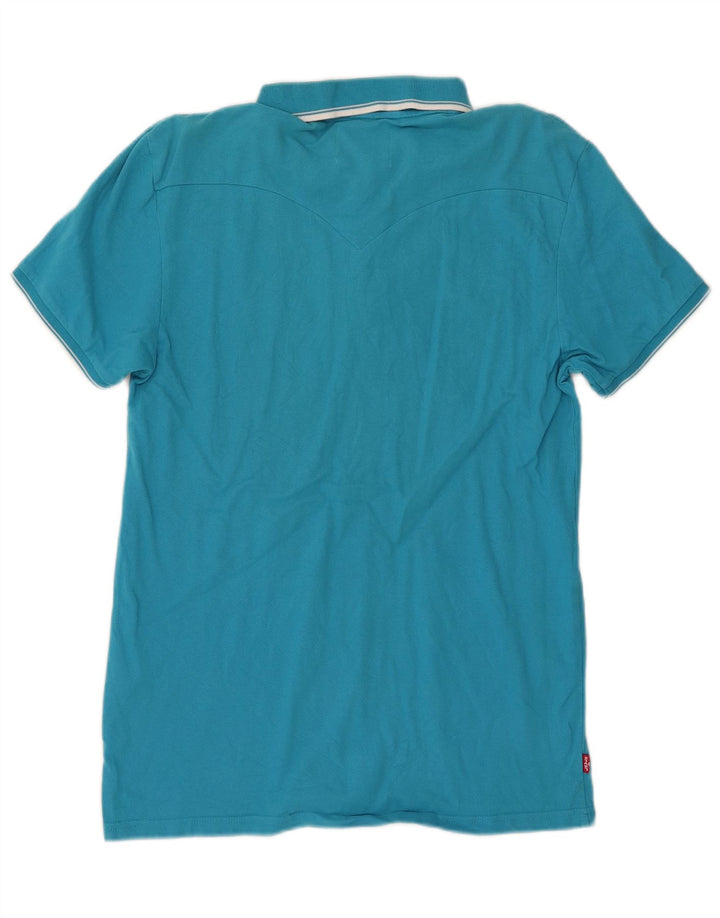 LEVI'S Slim-Fit-Poloshirt für Herren, groß, aus blauer Baumwolle