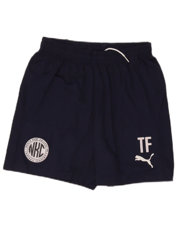 Puma Jungen Graphic Sport Shorts 15-16 Jahre Marineblau