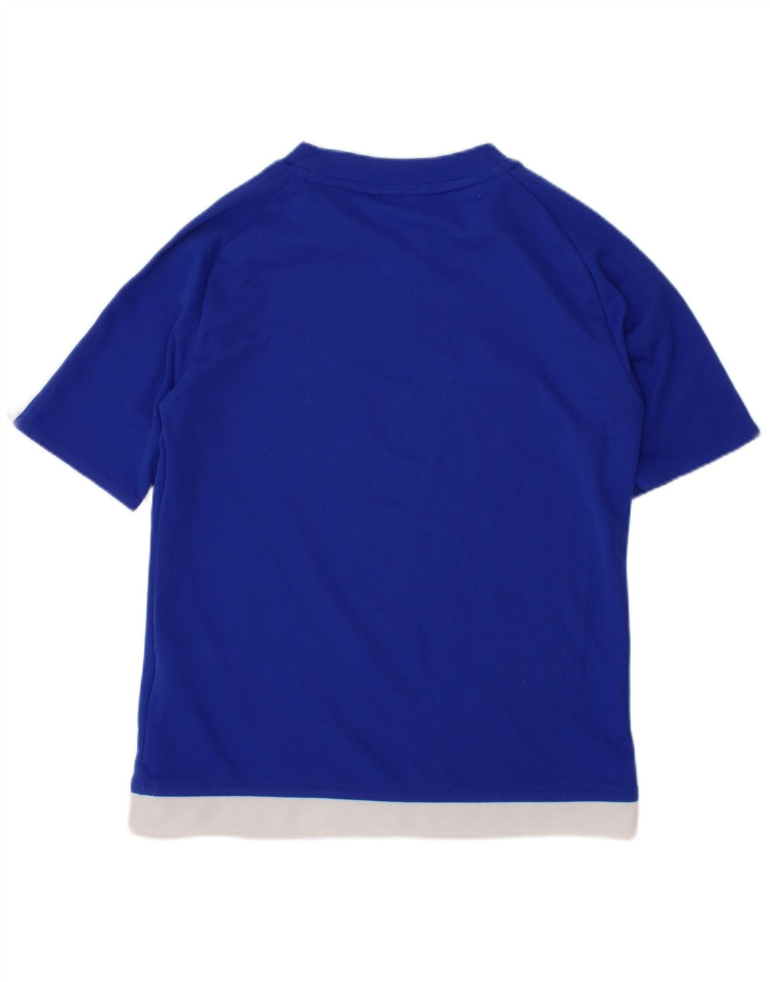 ADIDAS Jungen Climalite T-Shirt Top 7–8 Jahre Blauer Farbblock
