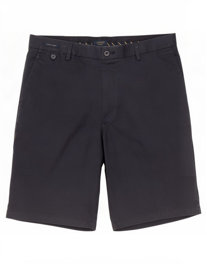 Marks & Spencer Herren Chinoshorts W38 XL Marineblau Baumwolle
