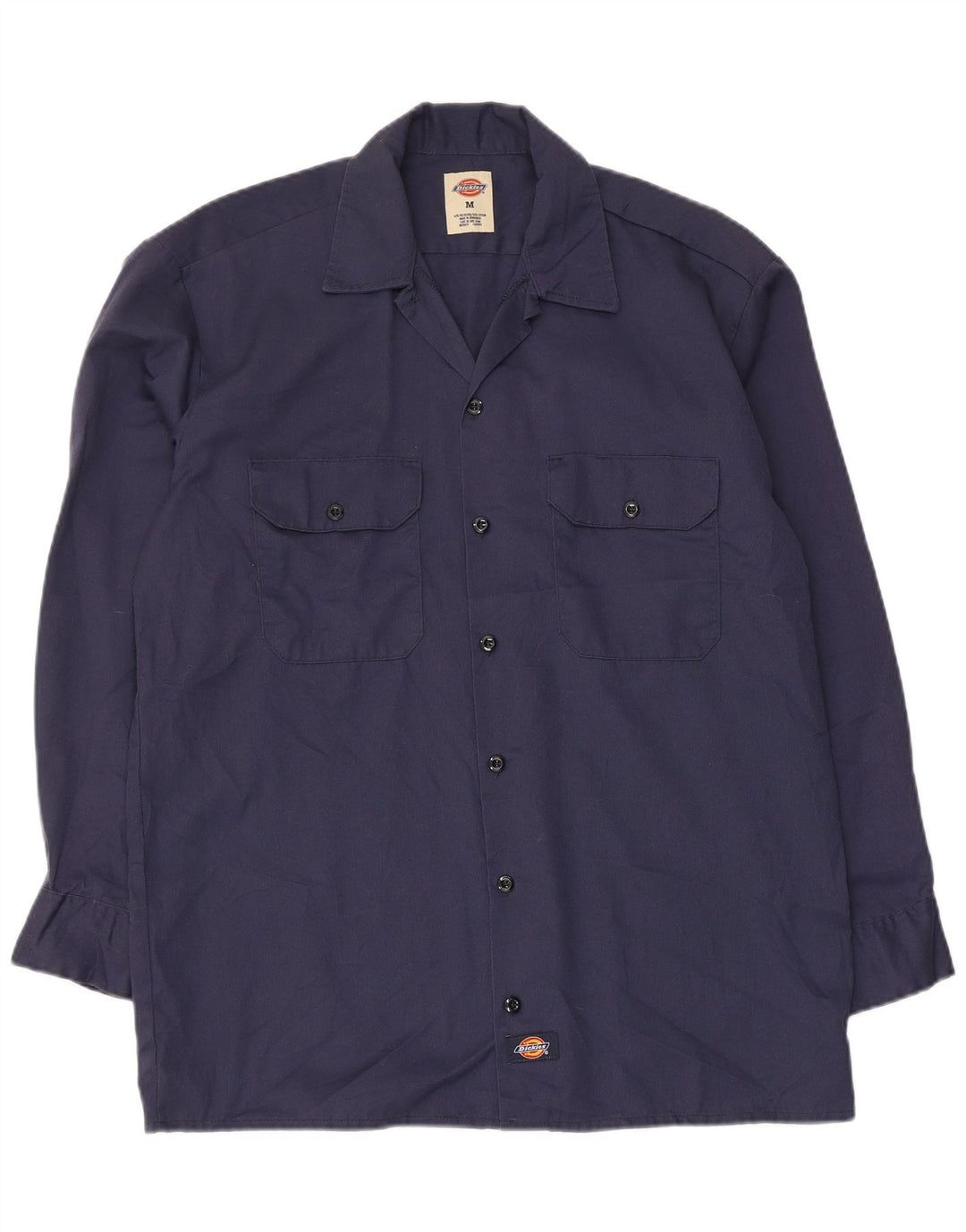 Dickies Herren-Hemd, mittelgroß, marineblau, Polyester