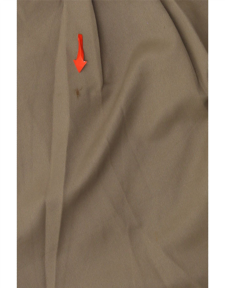 Izod Herren Chino-Shorts W36 Large Khaki Polyester