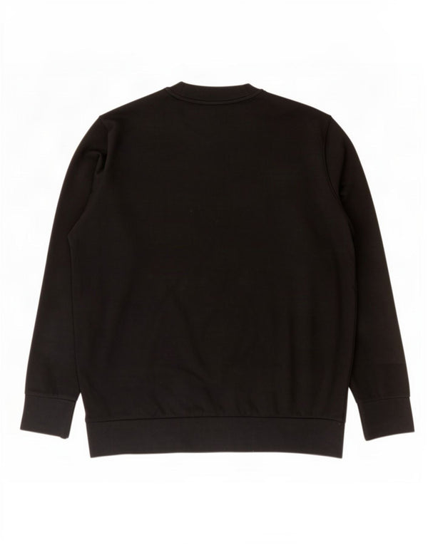 Marks & Spencer Mens Sweatshirt Jumper XL Black Cotton