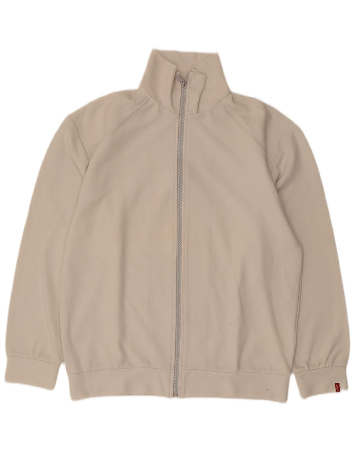 Levi's Herren-Trainingsanzug-Oberteil, mittelgroß, cremefarbene Baumwolle