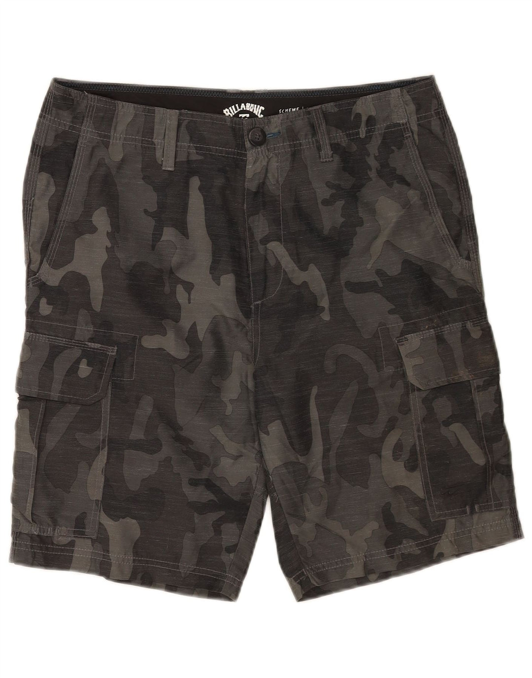 Billabong Herren Cargoshorts W32 Mittelgraue Tarnung