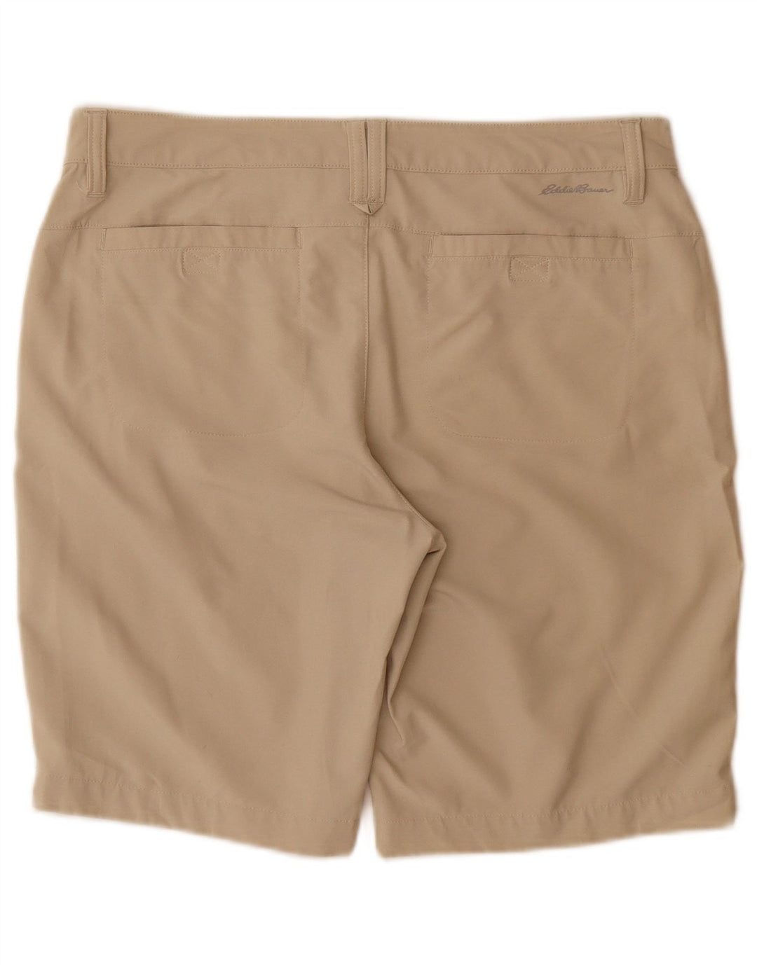 Eddie Bauer Damen Freizeitshorts US 10 Large W32 Beige Polyester