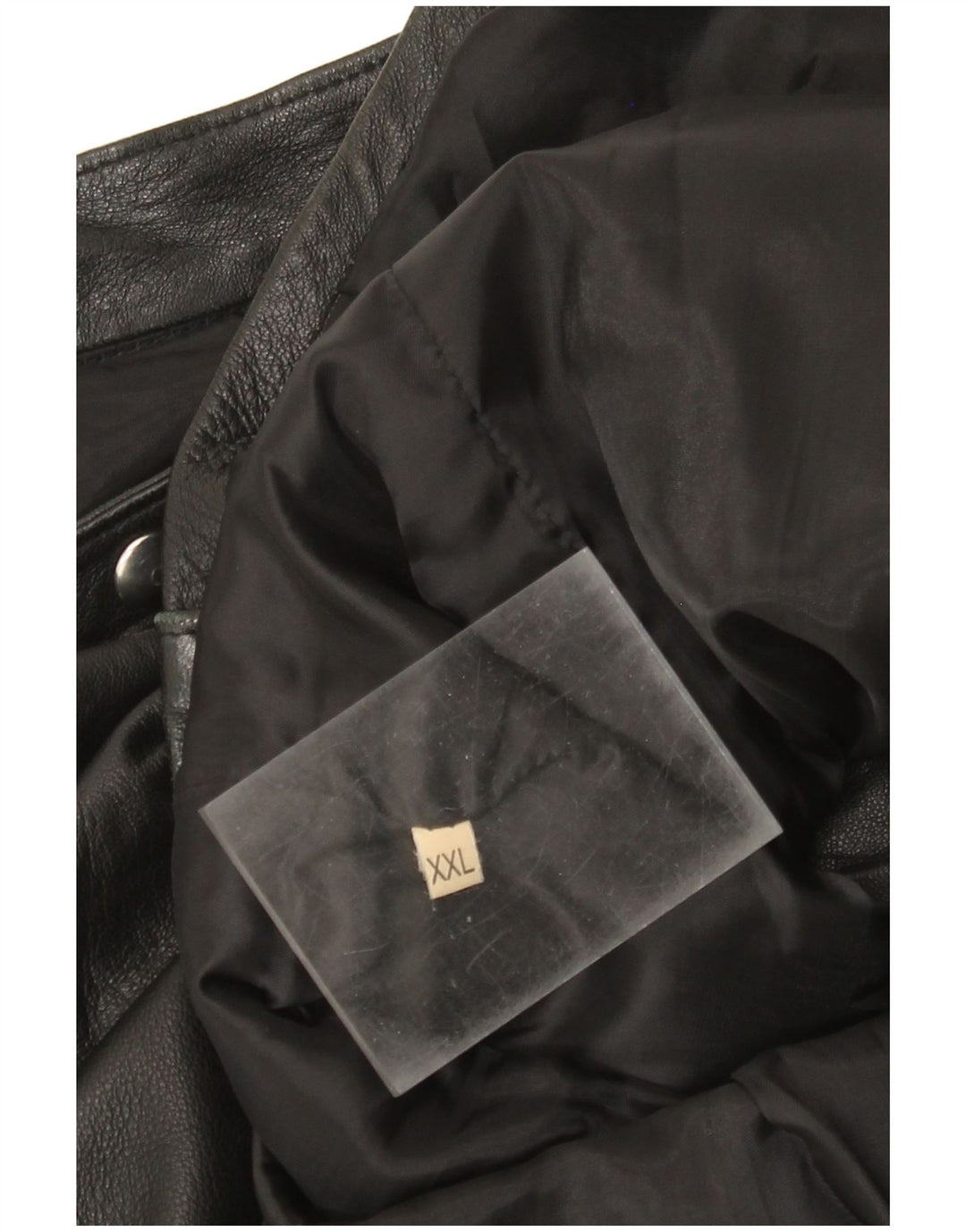 Vintage Herren Lederjacke UK 44 2XL Schwarz