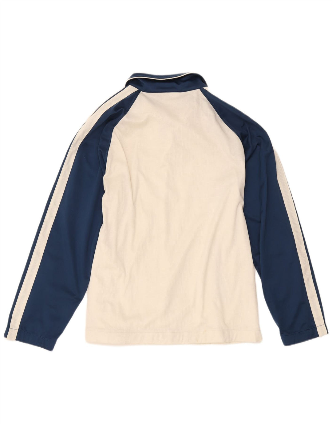 Asics Damen-Trainingsanzug-Oberteiljacke UK 18 XL Weißer Farbblock