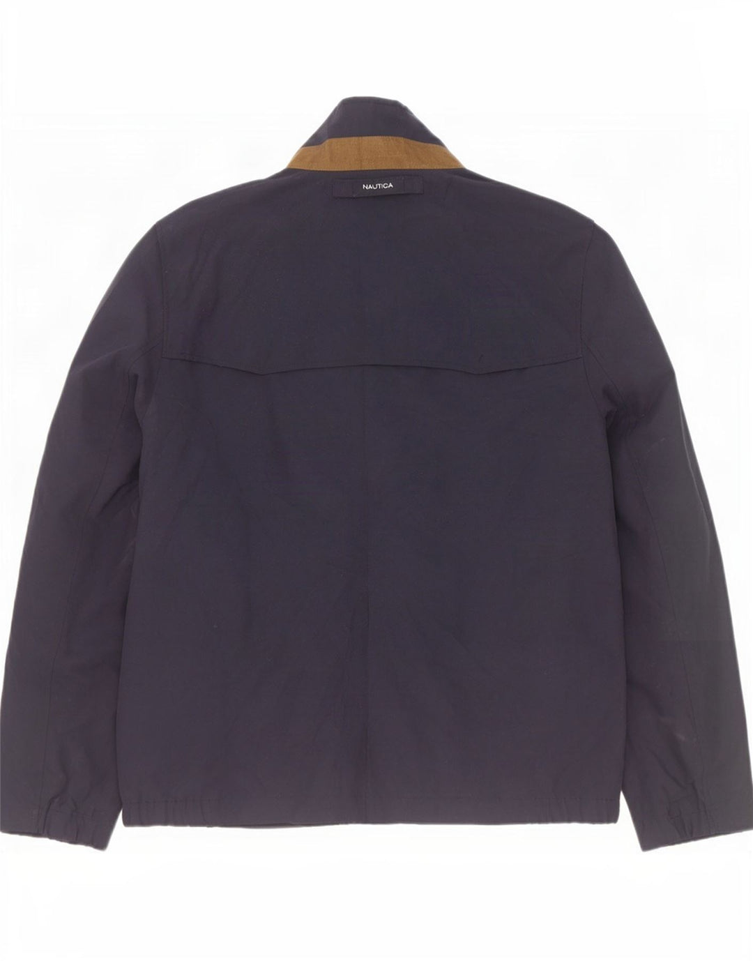 Nautica Herren Bomberjacke UK 40 Large Marineblau Polyester