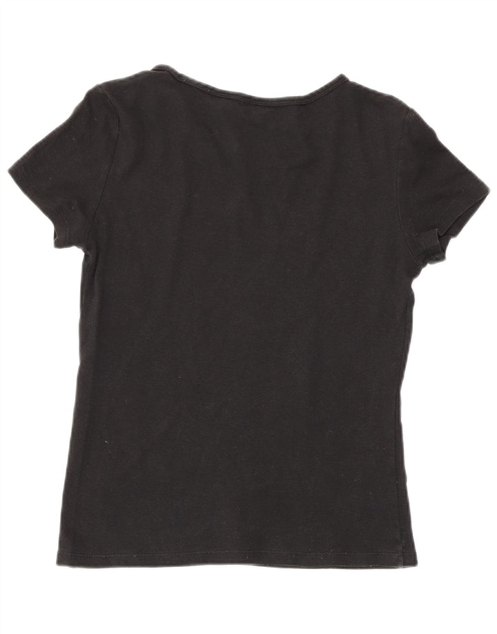 Levi's Damen T-Shirt Top UK 8 Small Schwarz
