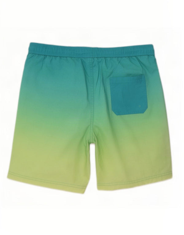 Marks & Spencer Badeshorts für Jungen, 14–15 Jahre, blaues Batik-Polyester