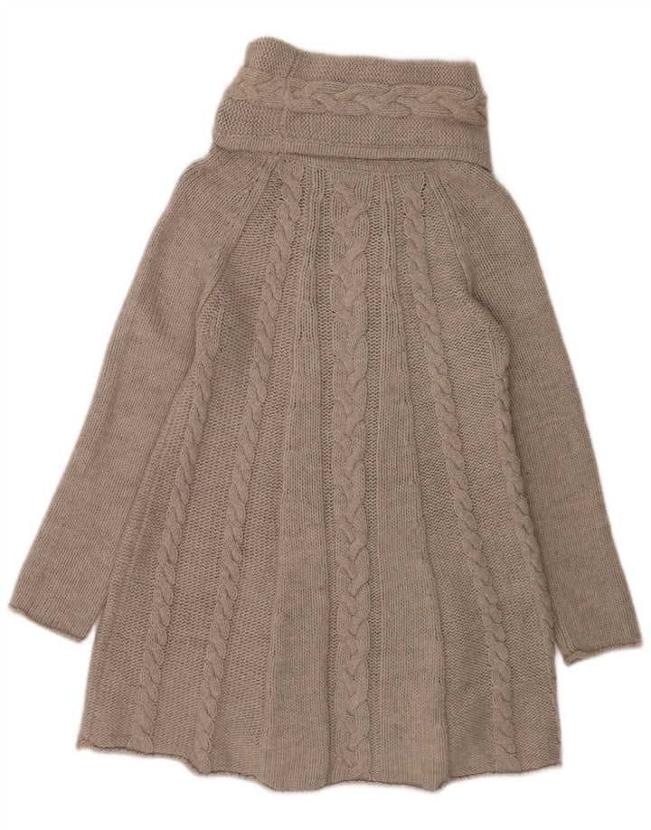 Marks & Spencer Rollkragenpullover für Damen, UK 12, Mittelgrau, Acryl