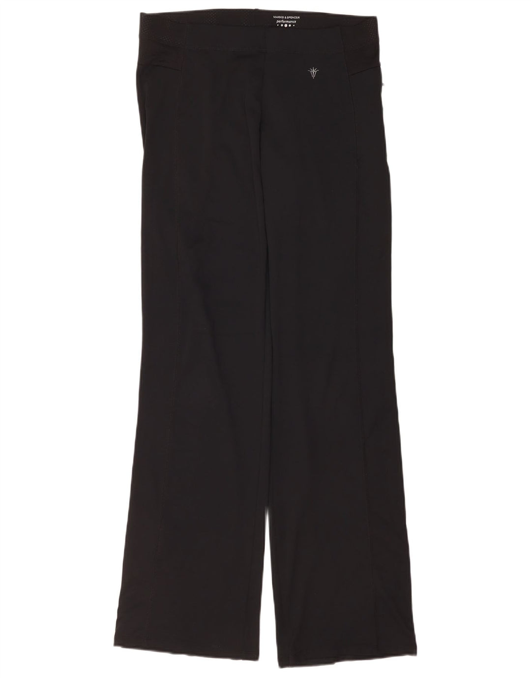 Marks & Spencer Damen Performance-Trainingshose UK 12 Medium Schwarz