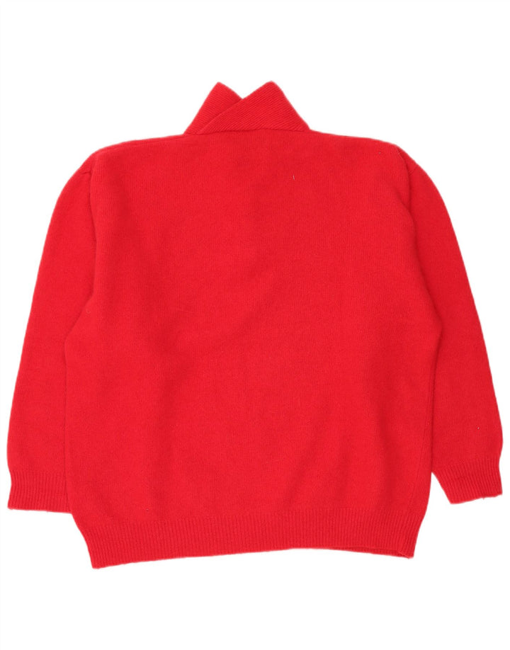 Public Damen-Pullover mit Rollkragen, EU 44, XL, rote Wolle