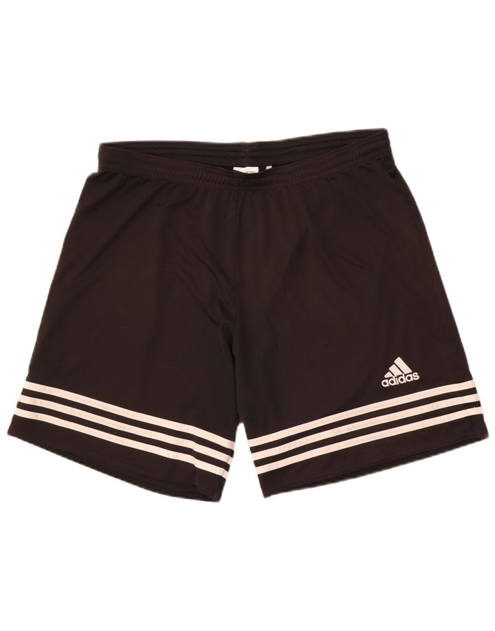 Adidas Herren Climalite Sport Shorts Large Schwarz Polyester