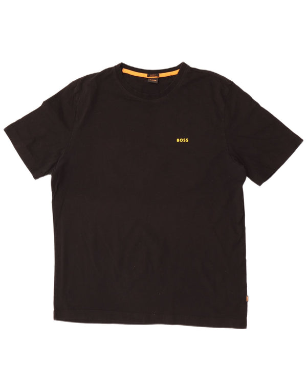 Hugo Boss Herren Grafik T-Shirt Top 2XL Schwarz