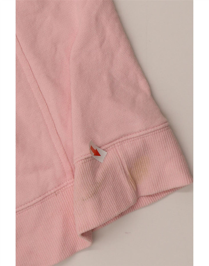 VINEYARD VINES Damen-Sweatshirt mit Reißverschluss am Hals, UK 14, mittelrosa, Baumwolle
