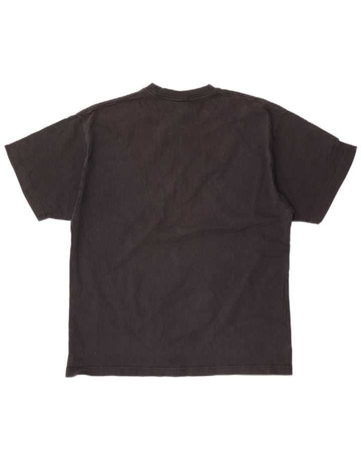 Nike Herren T-Shirt Top Large Schwarz Baumwolle