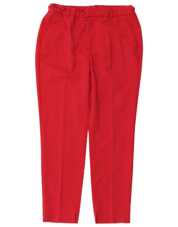 Zara Slim Chino-Hose für Damen, groß, W30, L27, rosa Baumwolle