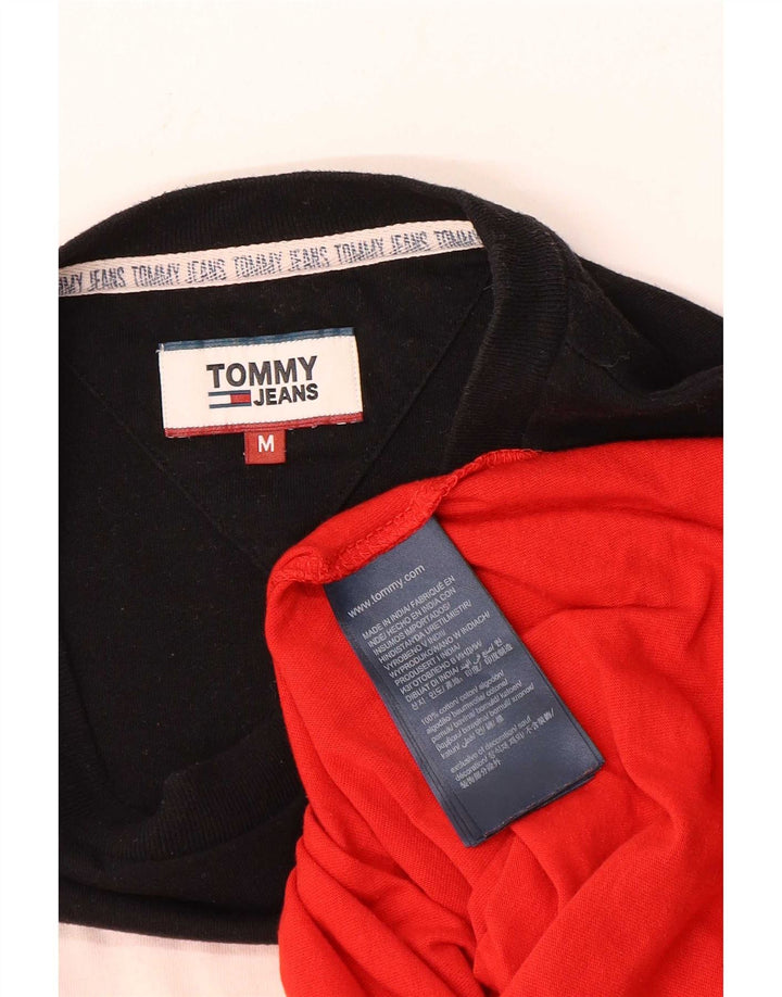 Tommy Hilfiger Herren-T-Shirt mit Grafik, mittelgroß, mehrfarbig, Farbblock