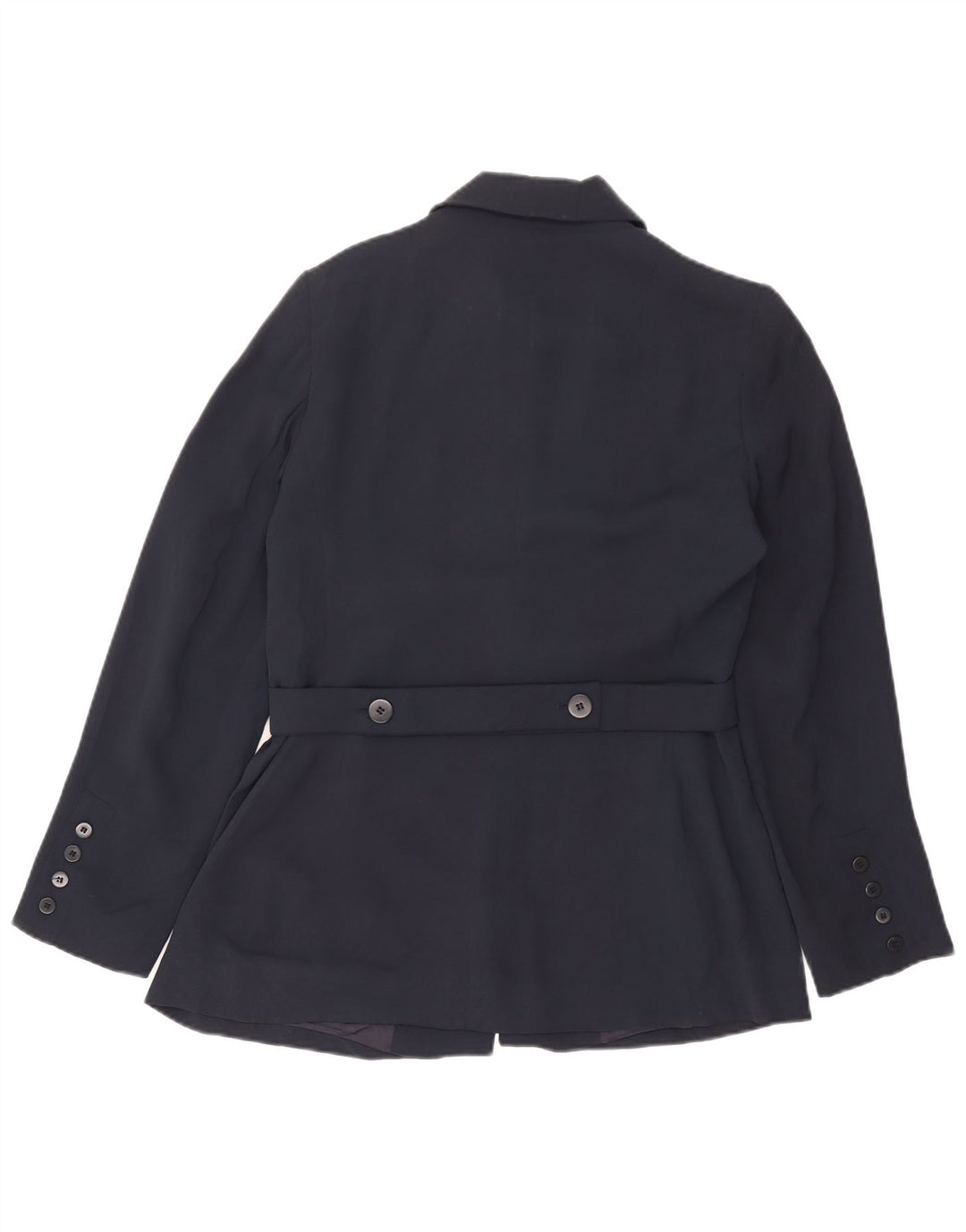 Zara Damen-Blazerjacke mit 5 Knöpfen, EU 42, groß, marineblau, Viskose