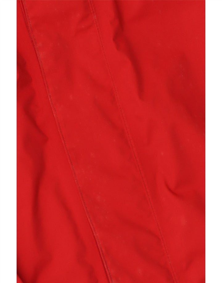 Jack Wolfskin Herren Regenjacke UK 40/42 Large Rot Polyamid