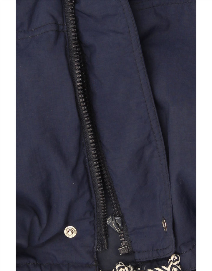 Ellesse Mens Hooded Ski Jacket IT 56 3XL Navy Blue Polyamide