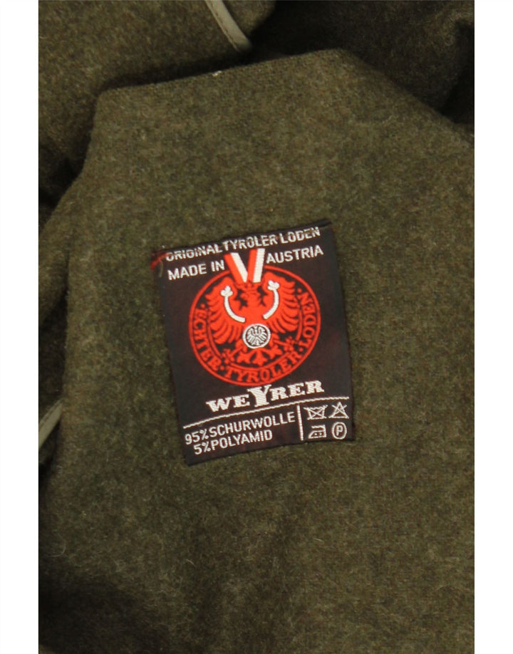 Weyrer Herren Cape-Mantel, Einheitsgröße, Khaki, Wolle