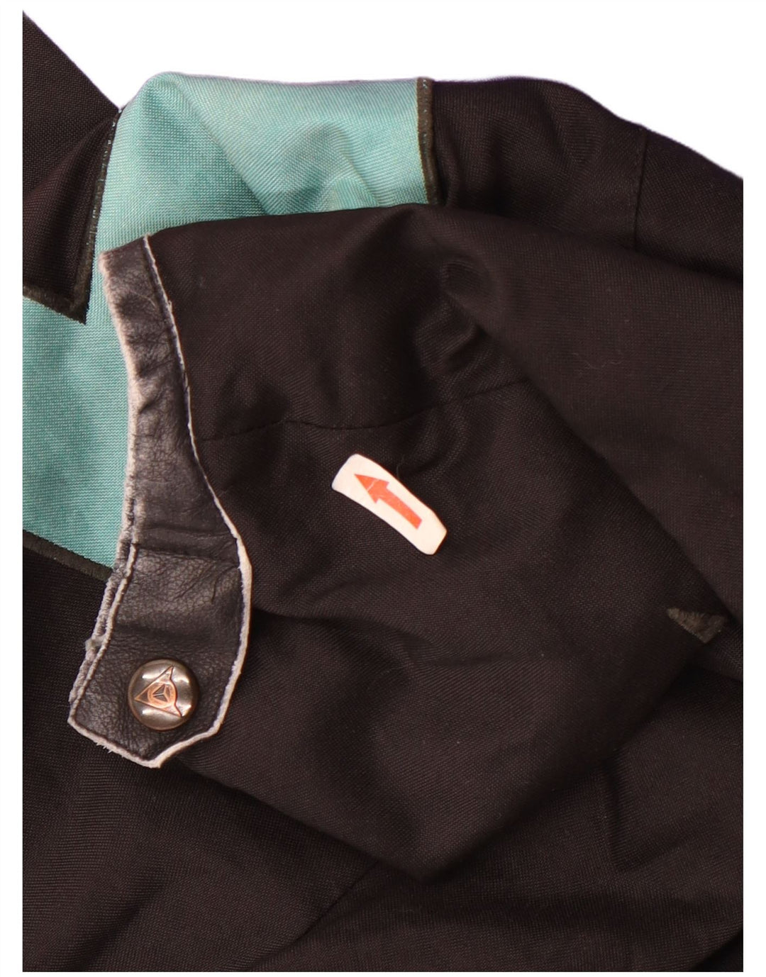 Dainese Herren-Bikerjacke mit Grafik, EU 60, 3XL, Schwarz, Farbblock
