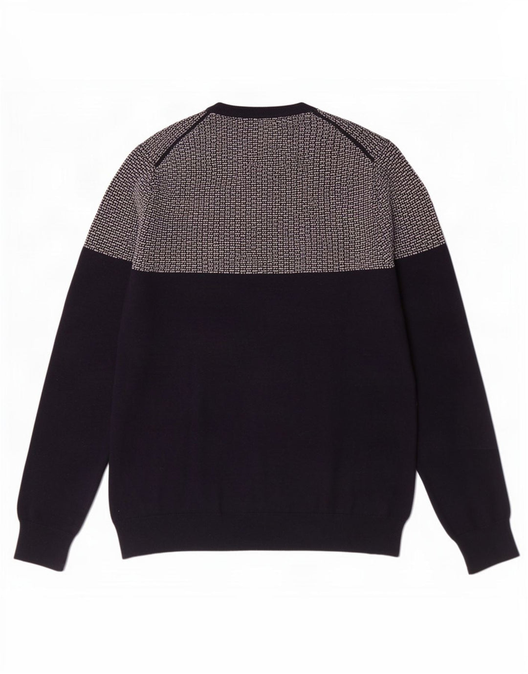 White Stuff Herren-Pullover mit Rundhalsausschnitt, groß, Marineblau, Farbblock