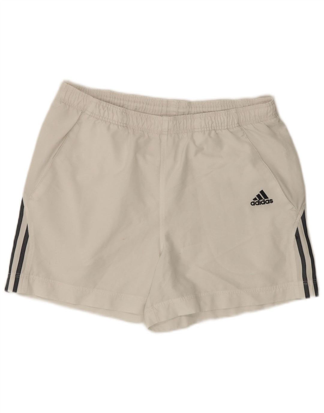 Adidas Herren Sportshorts, groß, aus weißem Polyester