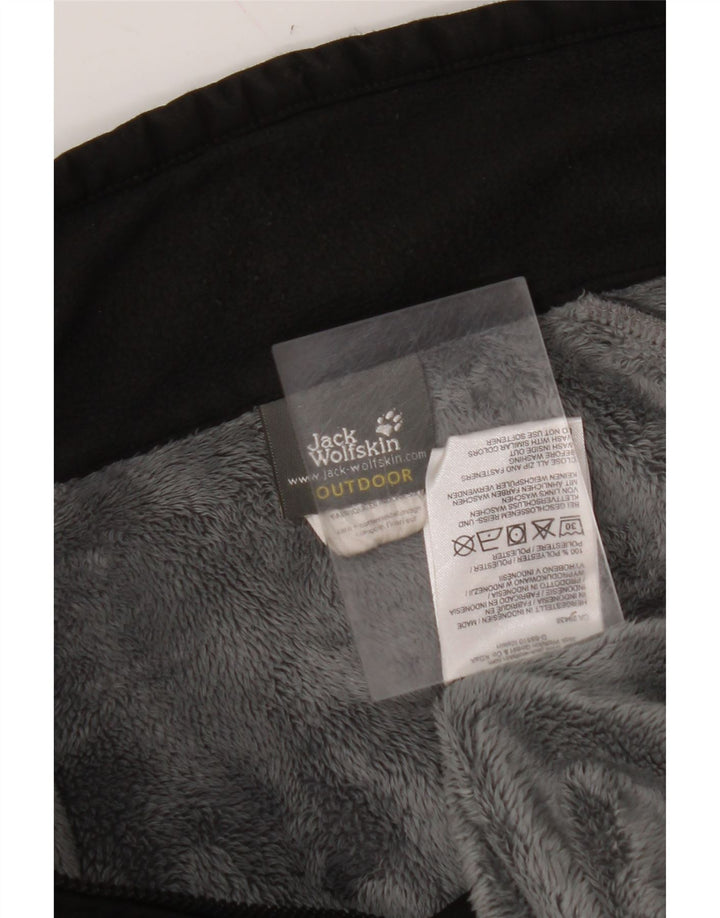 JACK WOLFSKIN Herren Graphic Liner Windjacke UK 36/38 Medium Schwarz