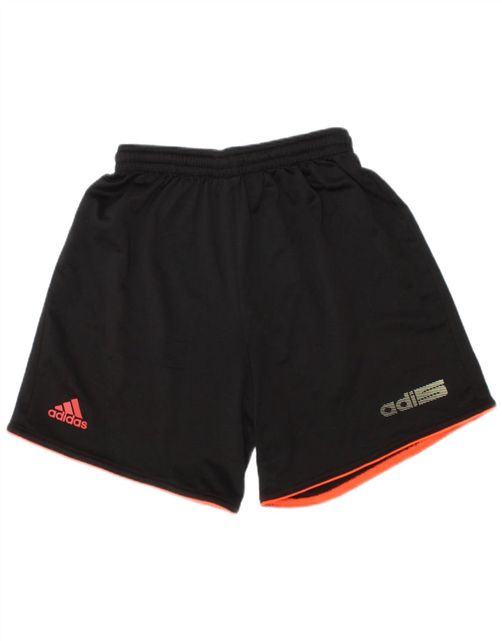 Adidas Sportshorts für Jungen, 7–8 Jahre, schwarzes Polyester