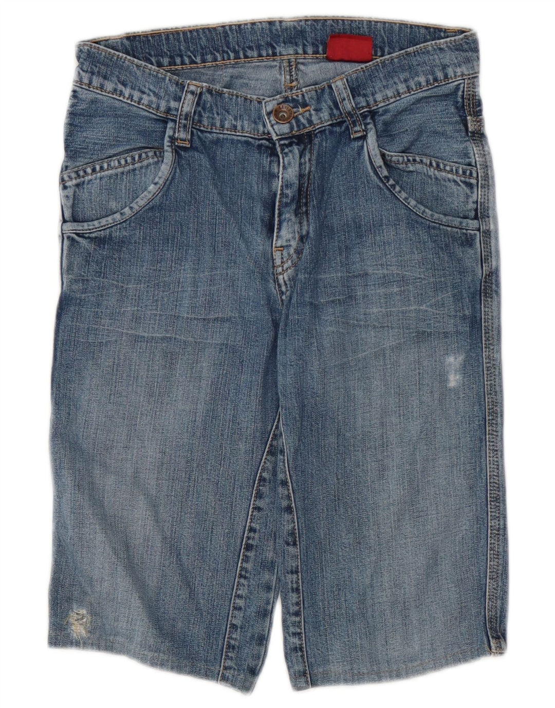 Levi's Jungen Distressed Cargo Denim Shorts 9–10 Jahre W24 Blau