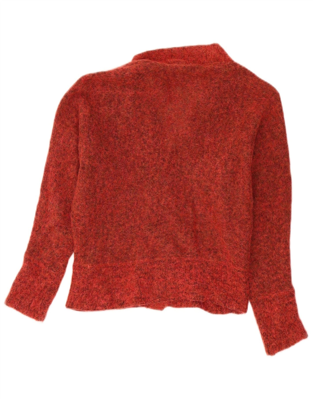 White Stuff Damen-Strickjacke in Übergröße, Gr. 6, XS, Rot meliert