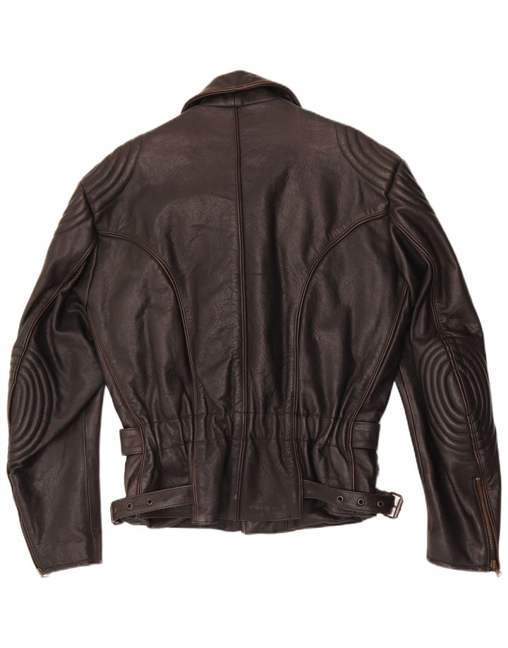 Richa Herren Motorstyle Leder Bikerjacke EU 52 XL Braun