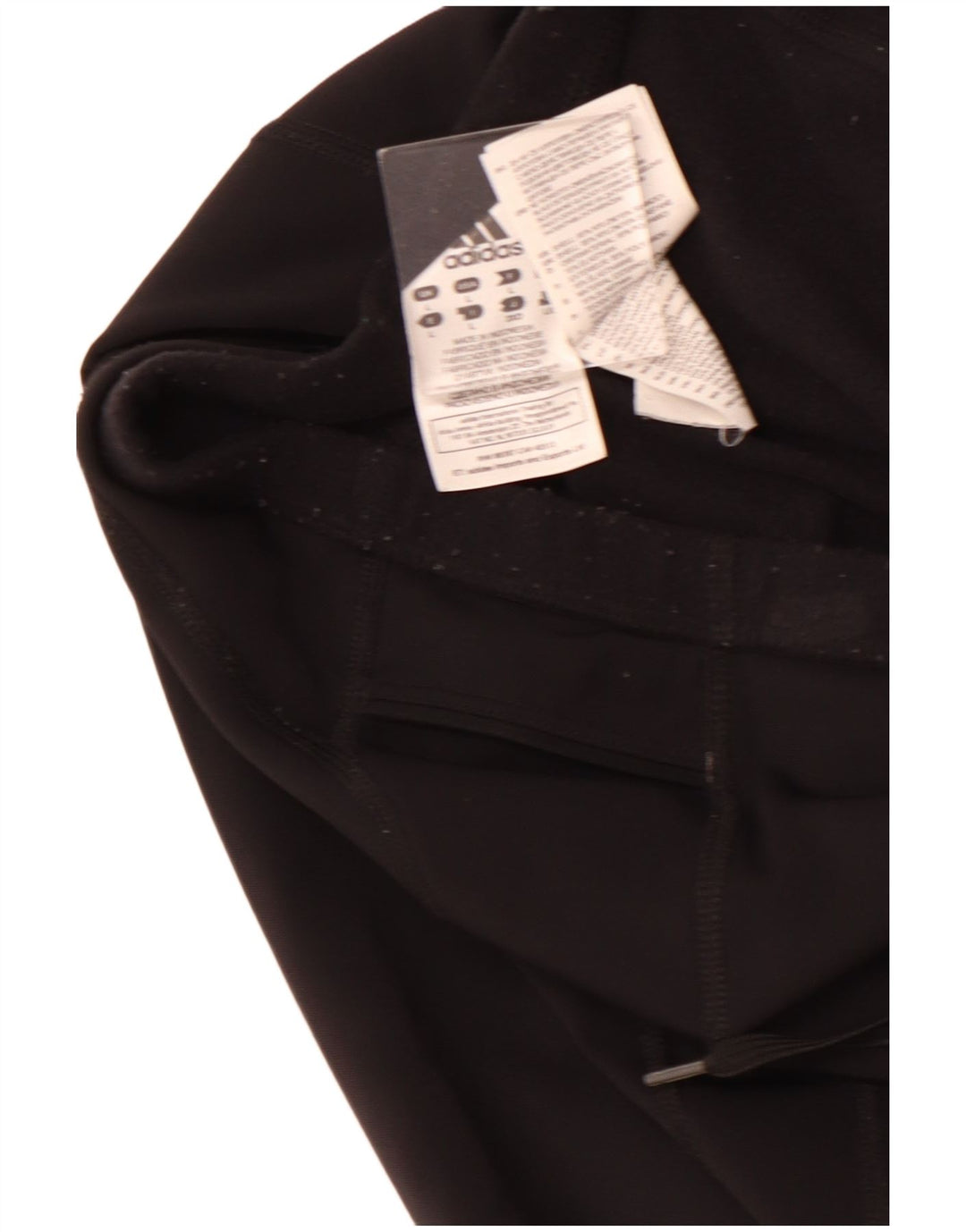 ADIDAS Damen Trainingshose UK 14 Large Schwarz Nylon