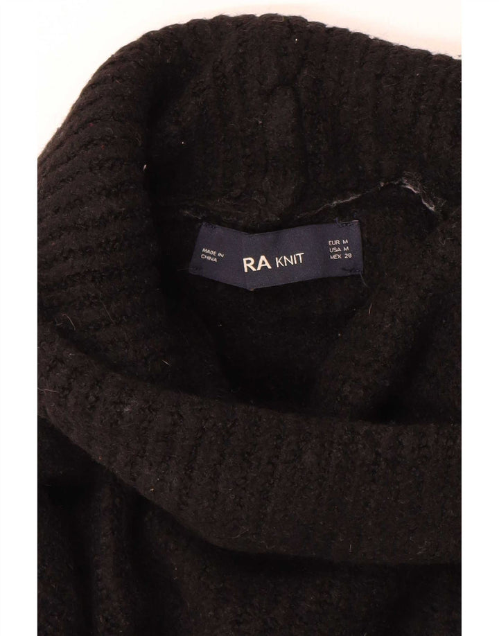 Übergroßer Rollkragenpullover von Zara für Damen, Gr. 14, mittelschwarz